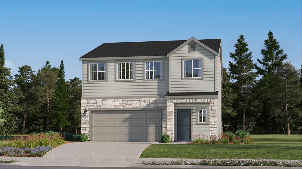 Lennar Echo exterior, illustrative builder image