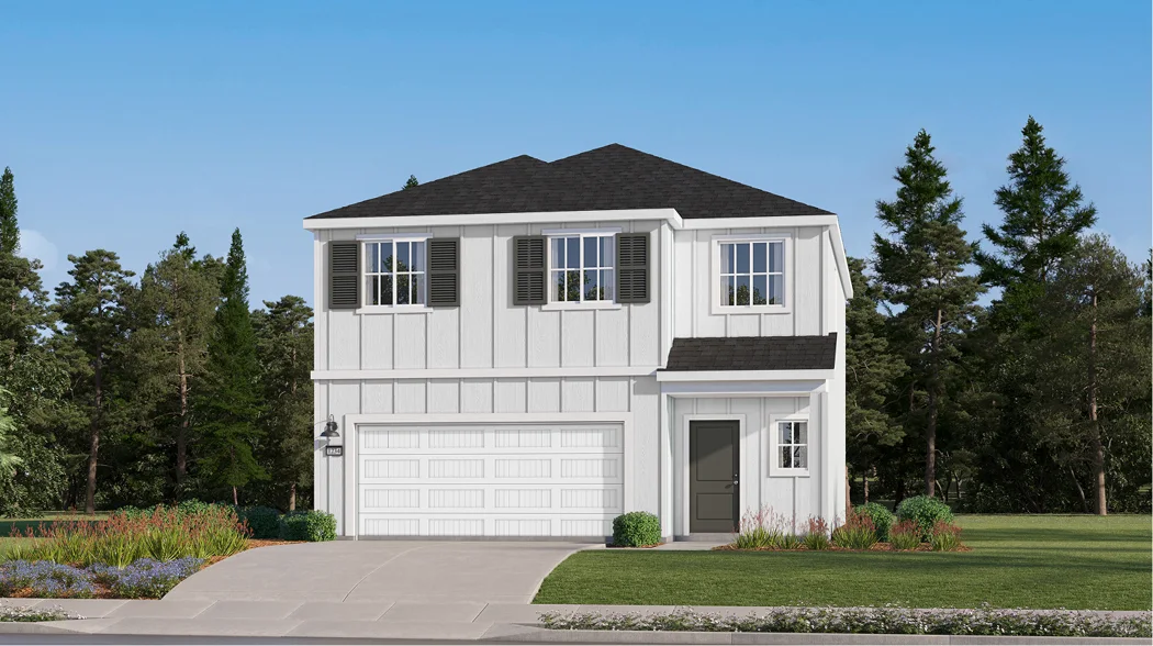 Lennar Foxtrot exterior, illustrative builder image