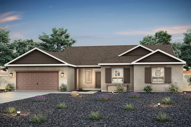 LGI Homes Newport exterior, illustrative builder image